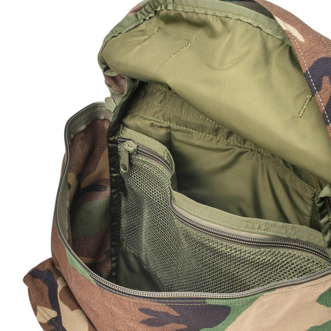 Woodland Camo Backpack – Heavy-Duty 1000D Cordura Nylon | Made in USA MIS  Backpack