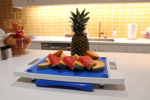 Set of 2 Dripless Cutting Boards – Dual Function Kitchen Chopping Mats | Made in USA Karving King 