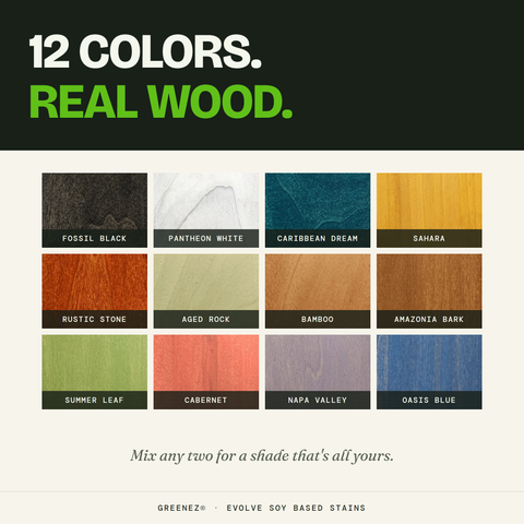 GreenEZ Evolve Soy Wood Stains 1 Pint – Eco-Friendly Blend | Made in USA GreenEZ®  Hobbies & Creative Arts