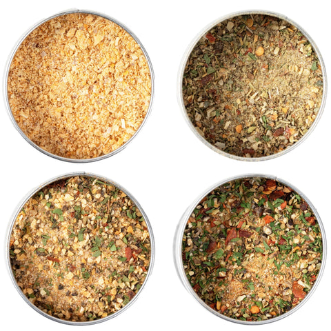 Artisanal Global BBQ Spice Set – 4 Pack Seasoning Collection | Made in USA Gustus Vitae  Gourmet Seasonings