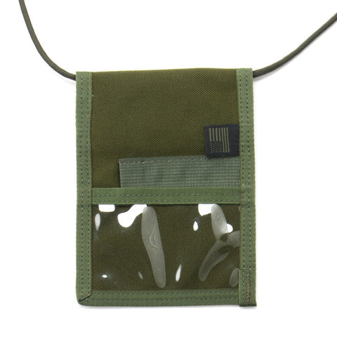 Olive Drab Passport Holder – Durable Cordura Nylon ID Case | Made in USA MIS  Passport Case