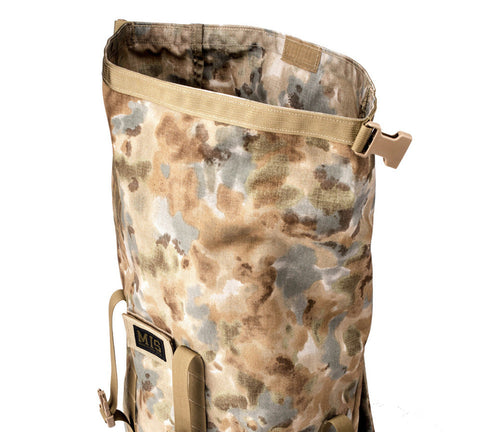 30 Liter Tactical Roll Top Backpack – Covert Desert Camo | Made in USA MIS  Backpack