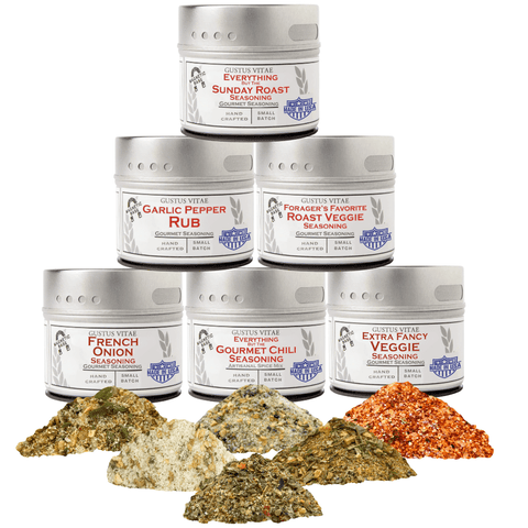 Gustus Vitae 6-Pack Slow Cooker Spice Blends Gift Set – Handcrafted Seasonings | Made in USA Gustus Vitae  Collections & Gift Sets