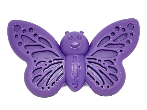 Butterfly Nylon Dog Chew Toy – Durable Enrichment Play – Made in USA SodaPup  Nylon Dog Toys