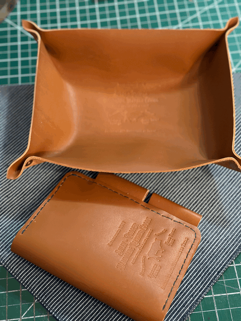 Handcrafted Leather Valet Tray – Custom Home Organizer | Made in USA Sully + Proper Supply 
